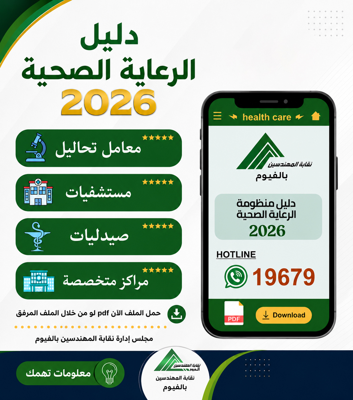 دليل مشروع الرعاية الصحية